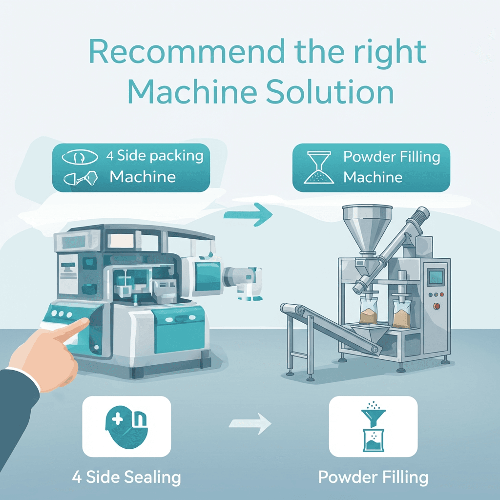 4 Side Sealing Packing Machines Ruian SUNSEE Machinery