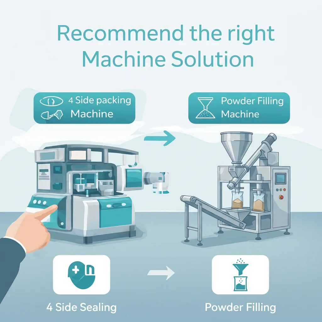 4 Side Sealing Packing Machines   Ruian SUNSEE Machinery